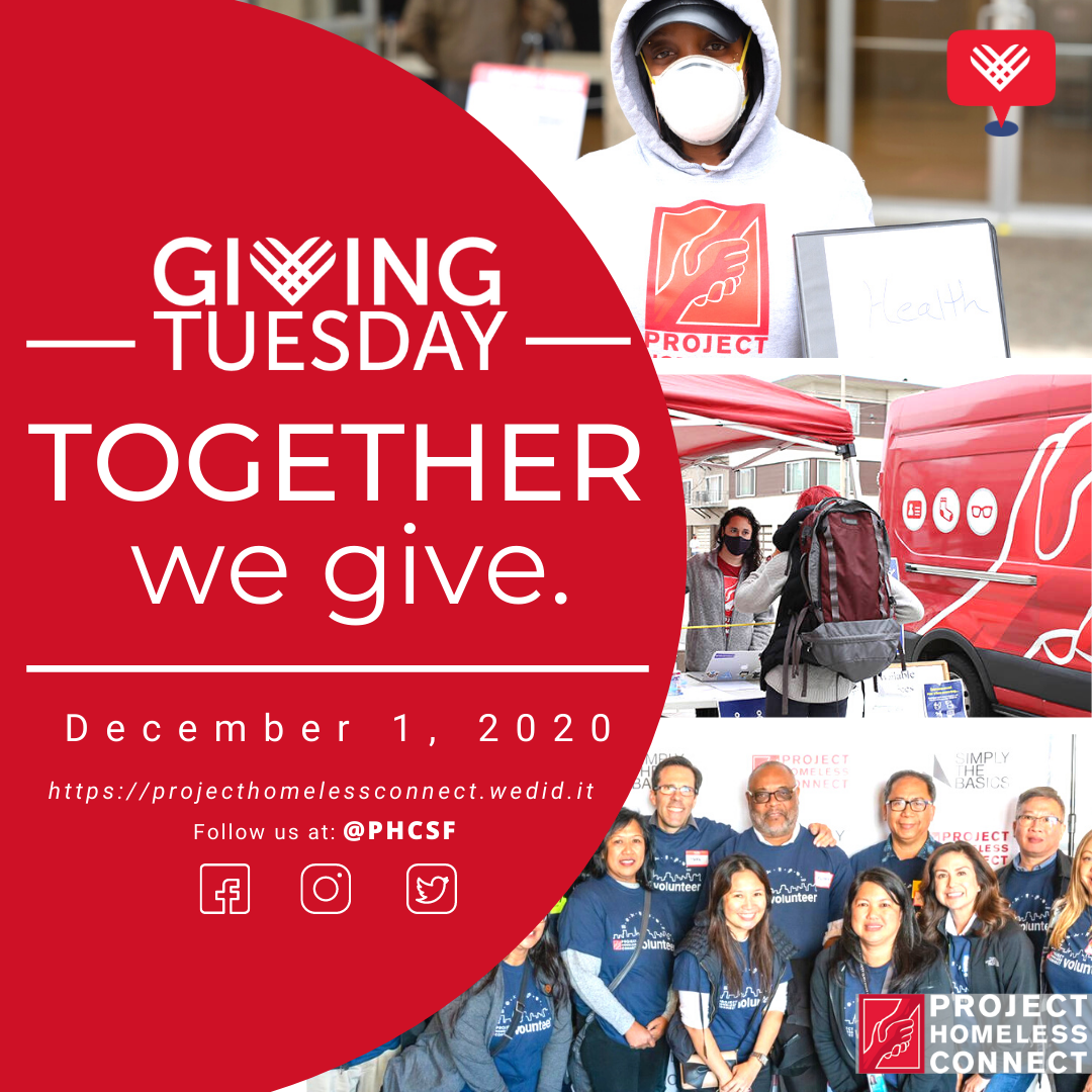 Givingtuesday Is Fast Approaching Project Homeless Connect